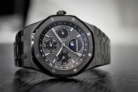 black and gold audemars piguet|audemars piguet black ceramic price.